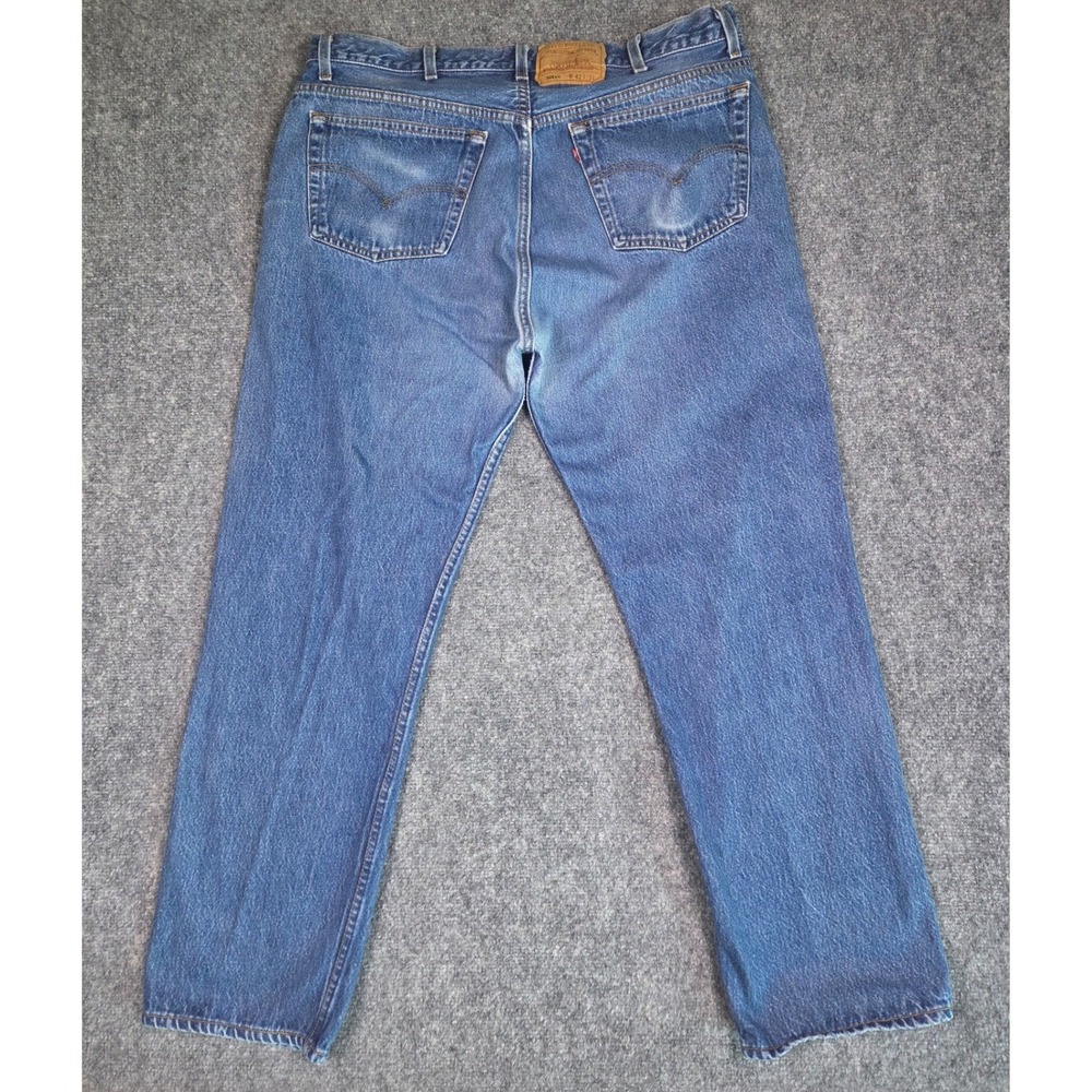 Levi's 501xx Jeans Mens actual 38x29 Blue Straight Leg Vintage Made in USA Denim - Picture 2 of 11
